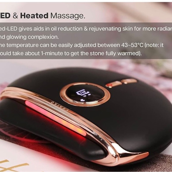 Vraiko LED warm facial massager - Picture 1 of 5